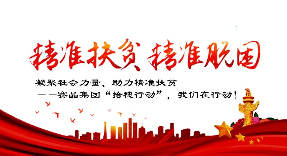 凝聚社會(huì)力量、助力精準(zhǔn)扶貧&mdash;&mdash;賽晶集團(tuán)&ldquo;拾穗行動(dòng)&rdquo;，我們?cè)谛袆?dòng)！